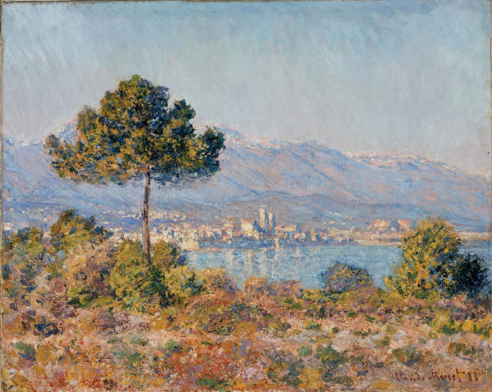 Claude Monet painting landscape Albert Safiullin