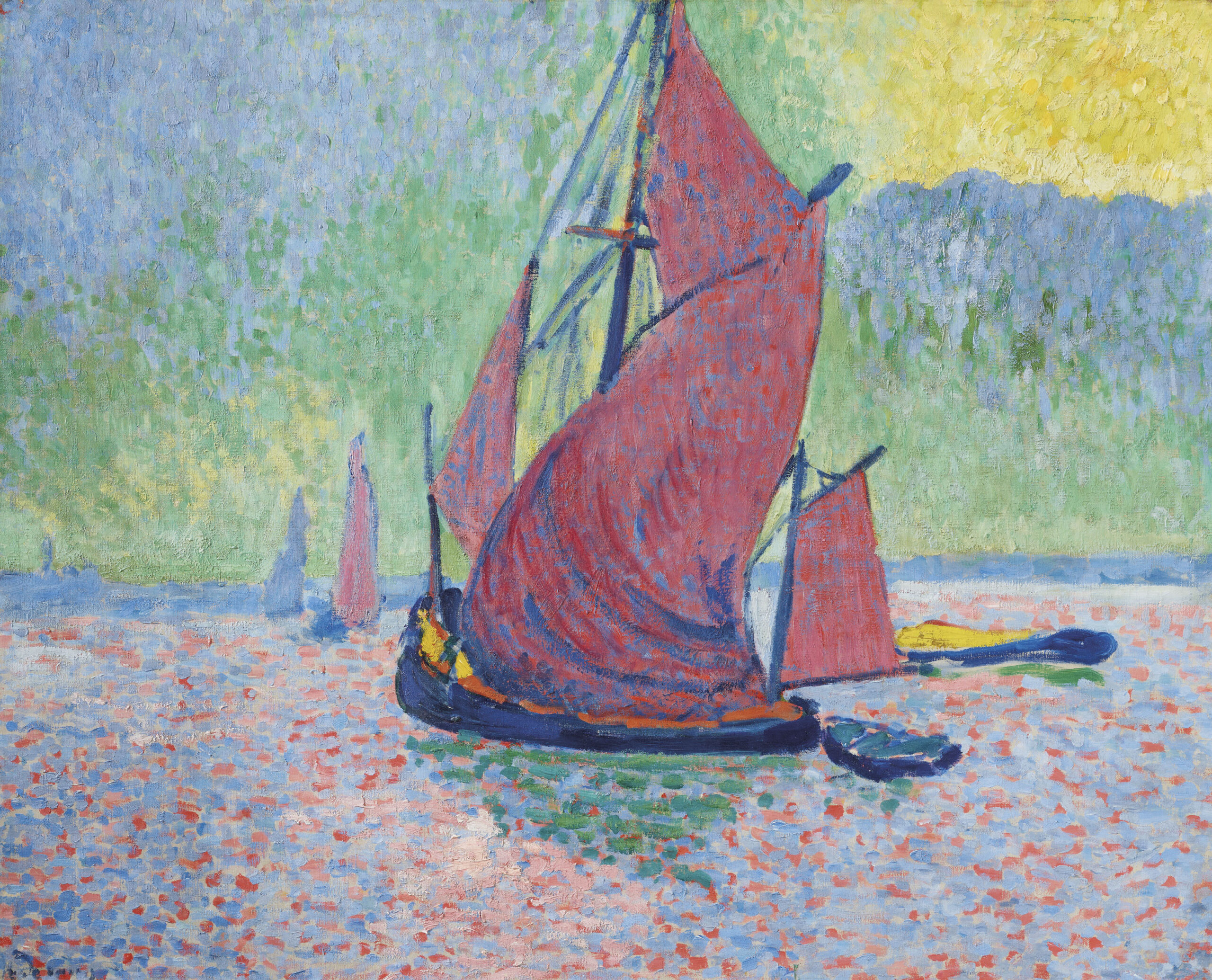 Les voiles rouges by André Derain
