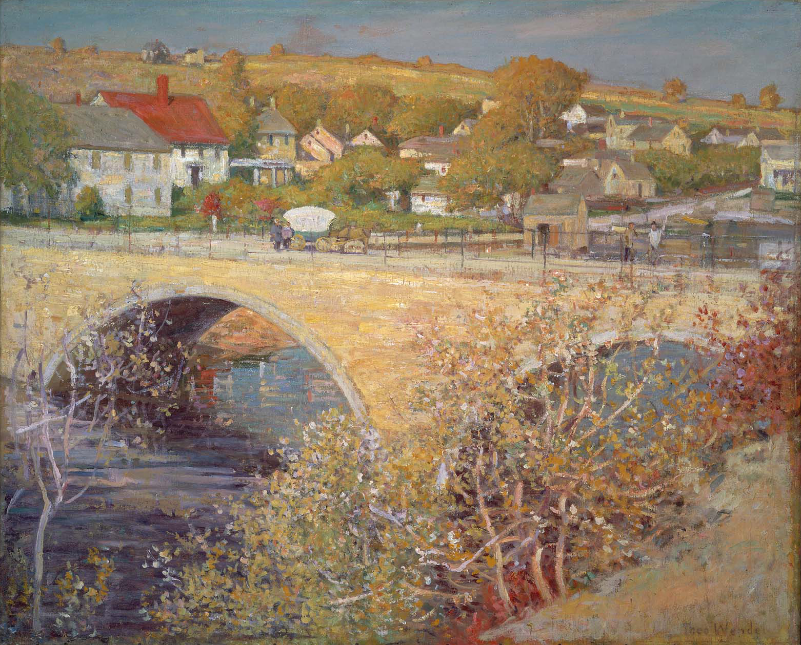 Bridge at Ipswich by Theodore M. Wendel