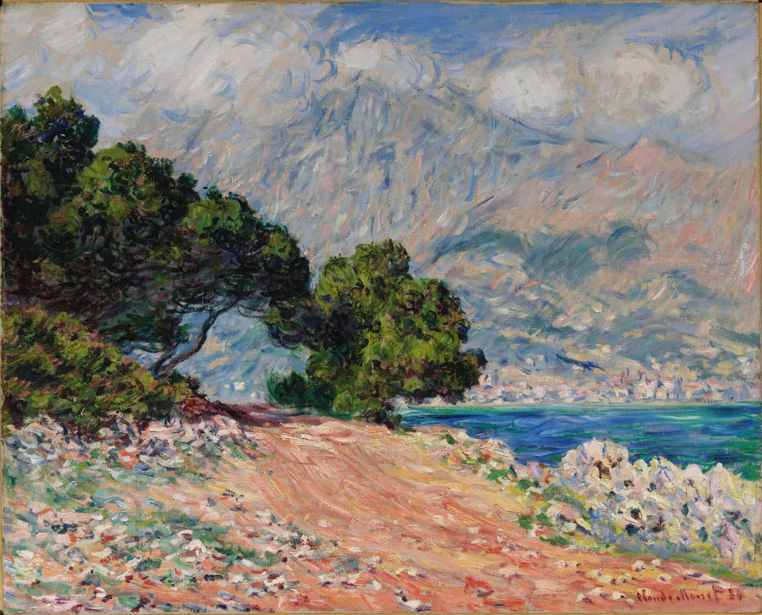 Cap Martin, near Menton by Claude Monet