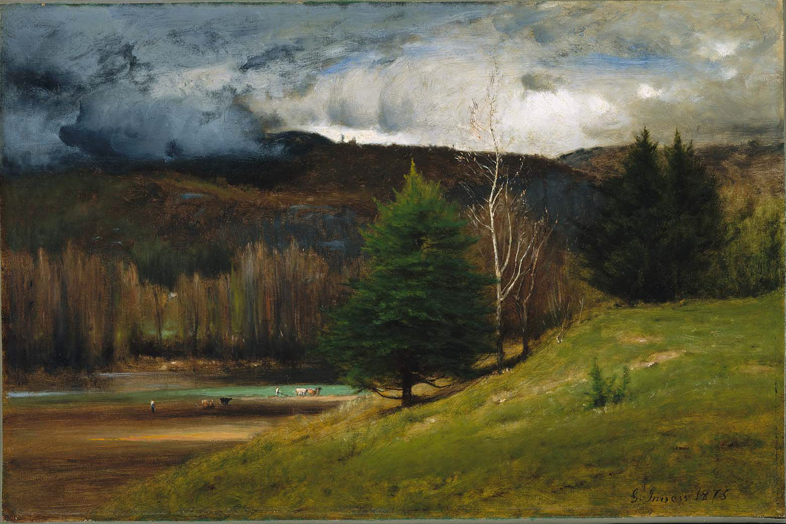 Near Kearsarge Village by George Inness