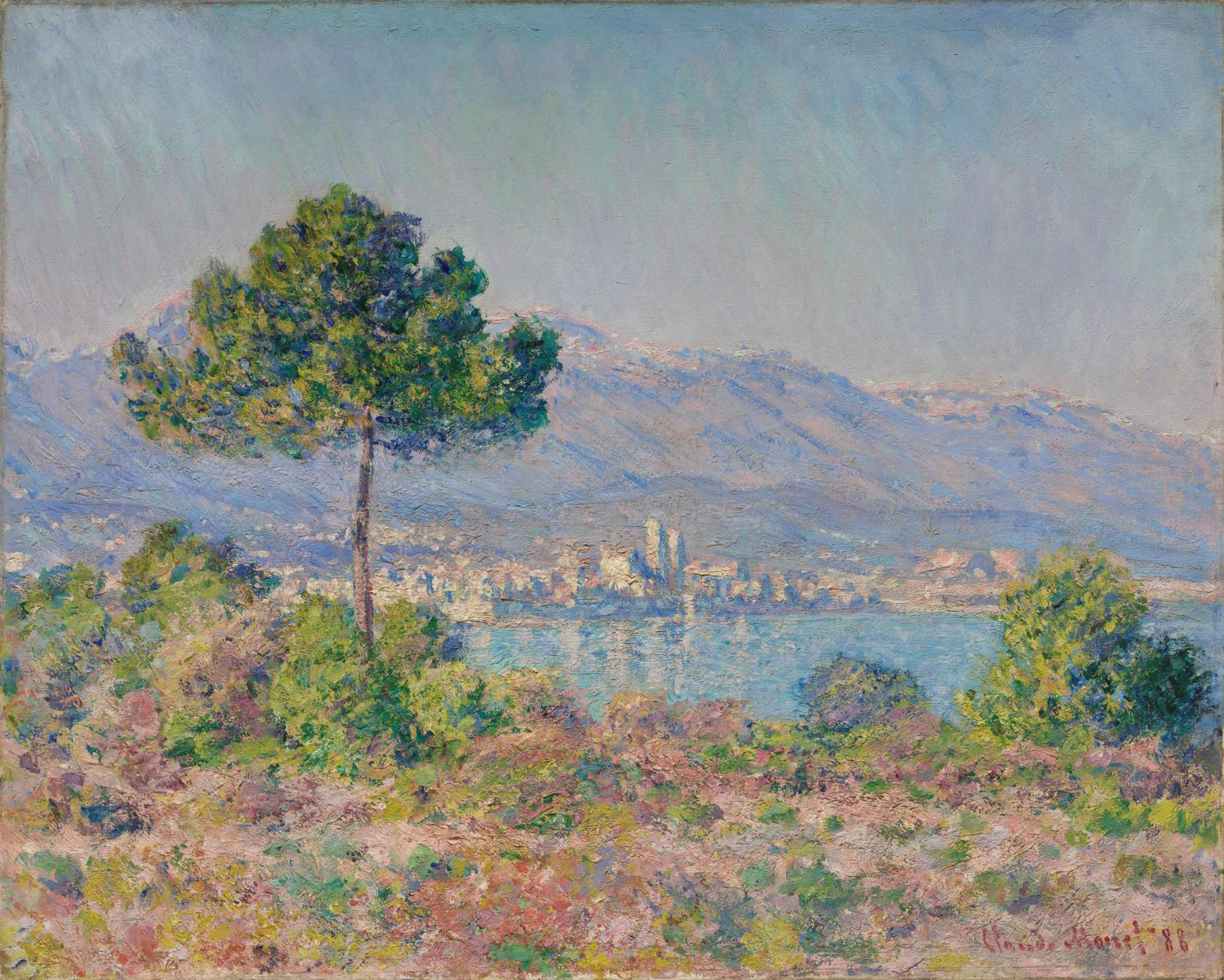Antibes Seen from the Plateau Notre-Dame by Claude Monet